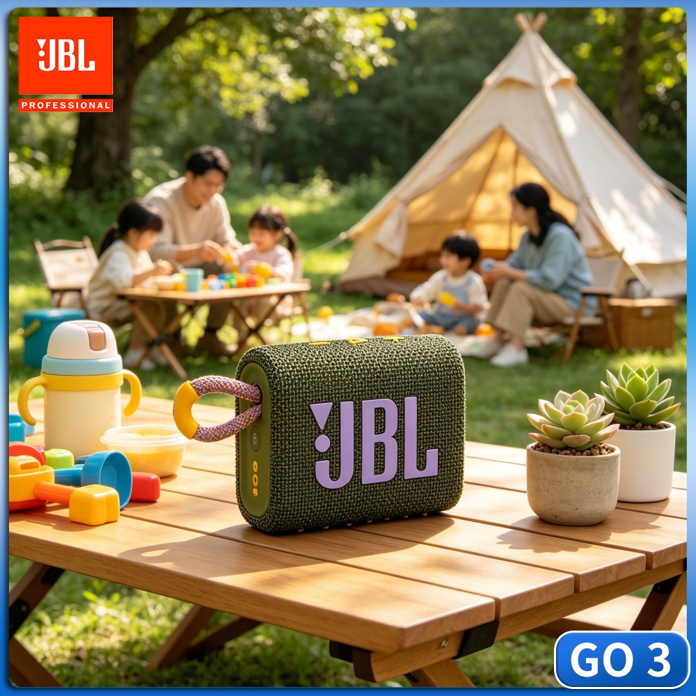 Portable Bluetooth Speaker Waterproof Ipx7 - Caixa de Som Bluetooth JBL GO3