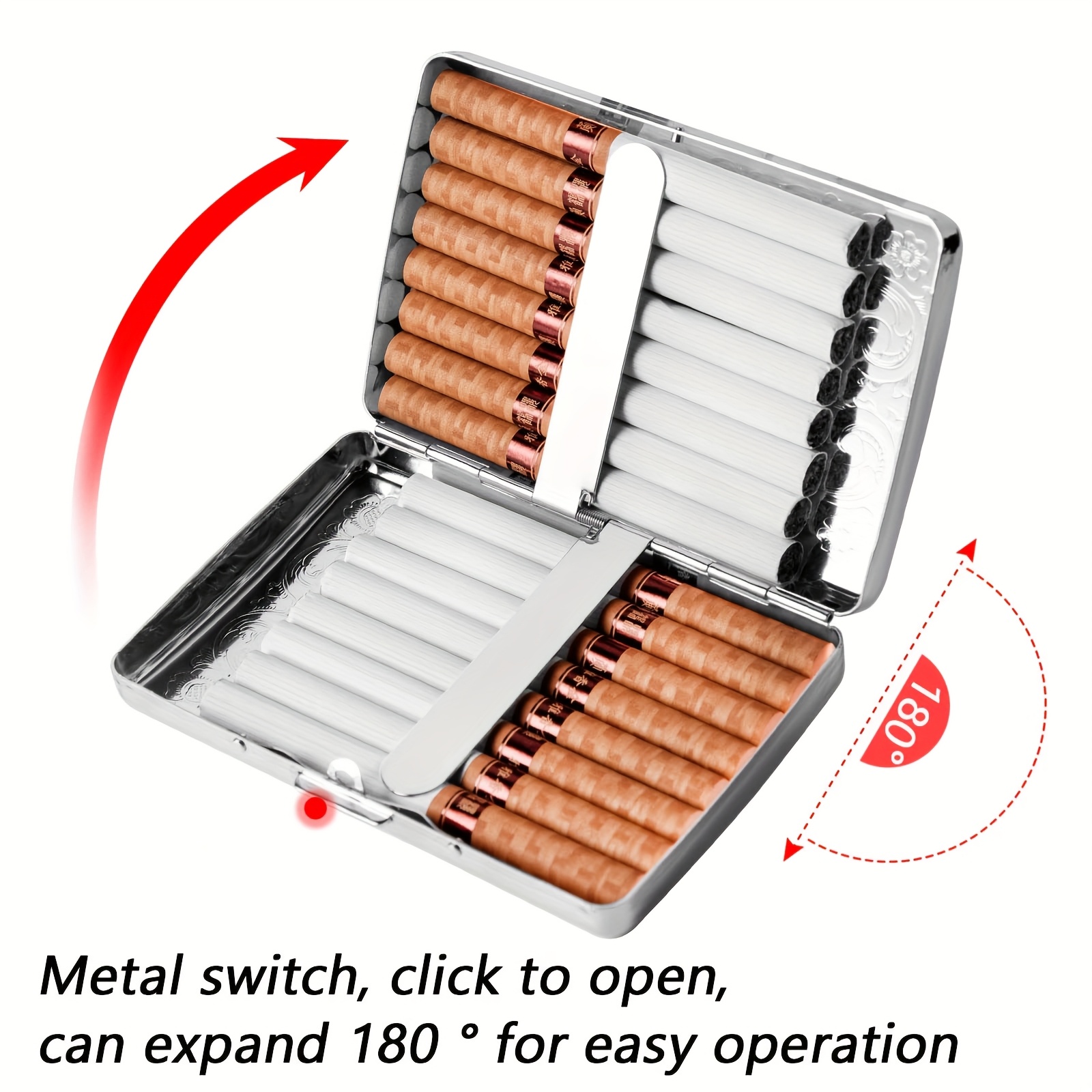 Estojo de cigarros de metal vi - Laptops avaliação e preço