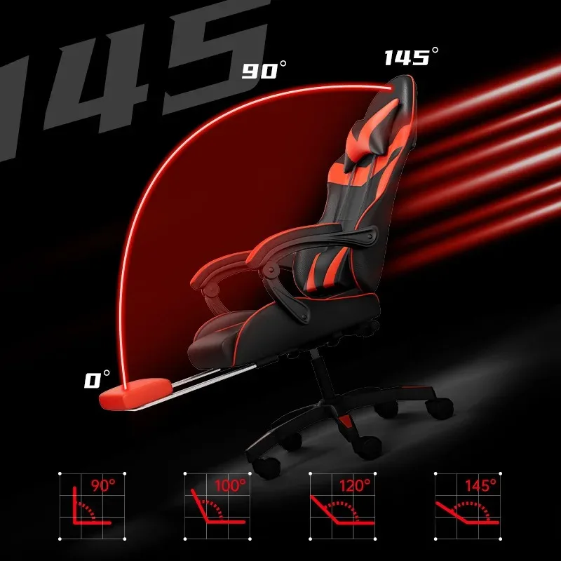 Cadeira de e-sports com luzes, - Speakers avaliação e preço