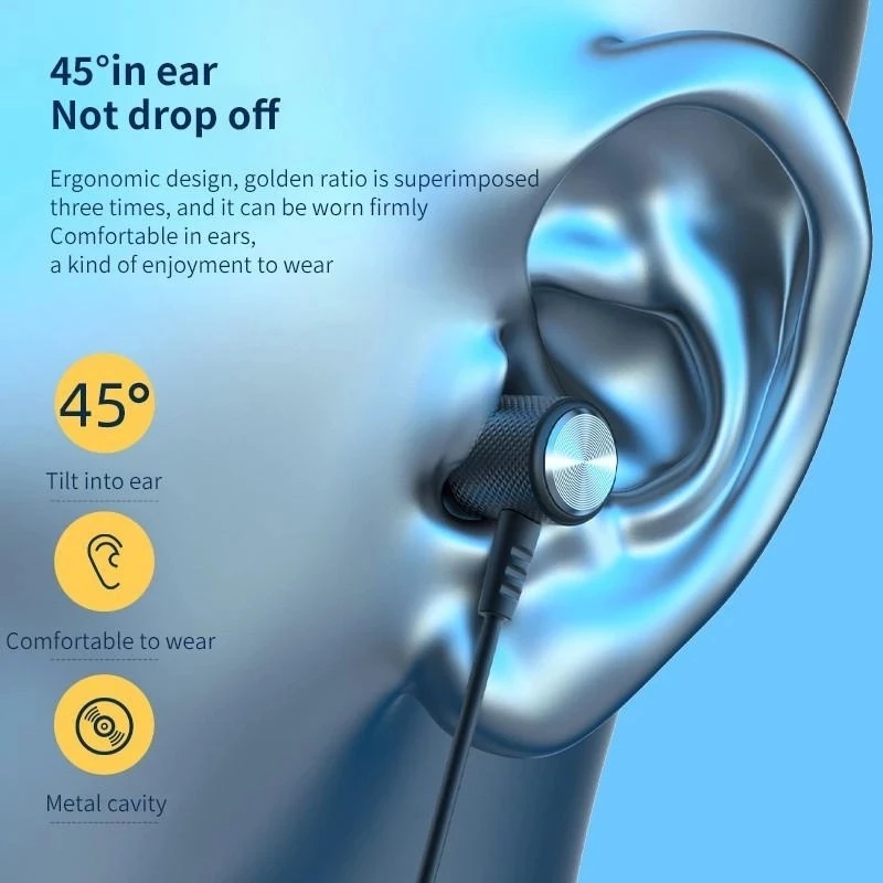 Auscultadores Magnéticos Sem F - Magnetic Neckband Sports Earphones avaliação e preço